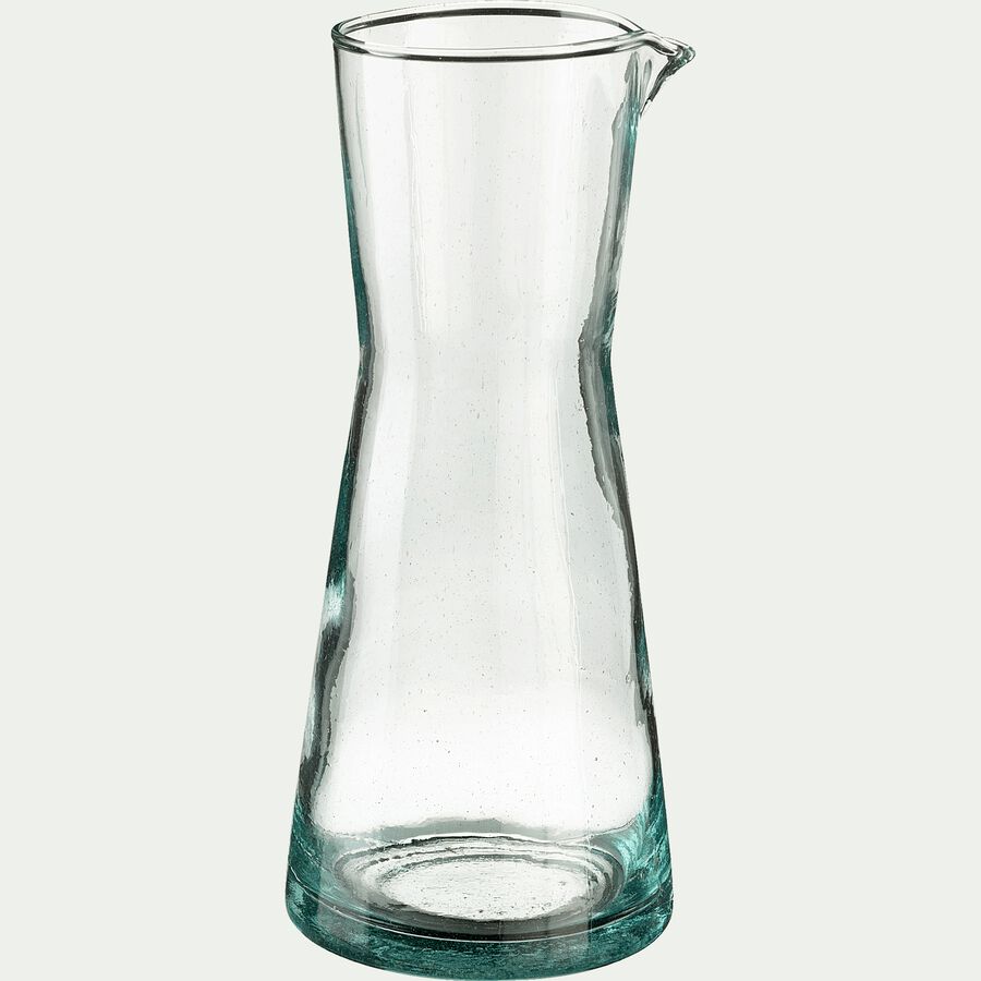 Carafe en verre recyclé transparent 1,2L-BENA