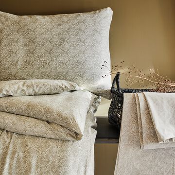Linge de lit en coton - motifs amande-CIGALO