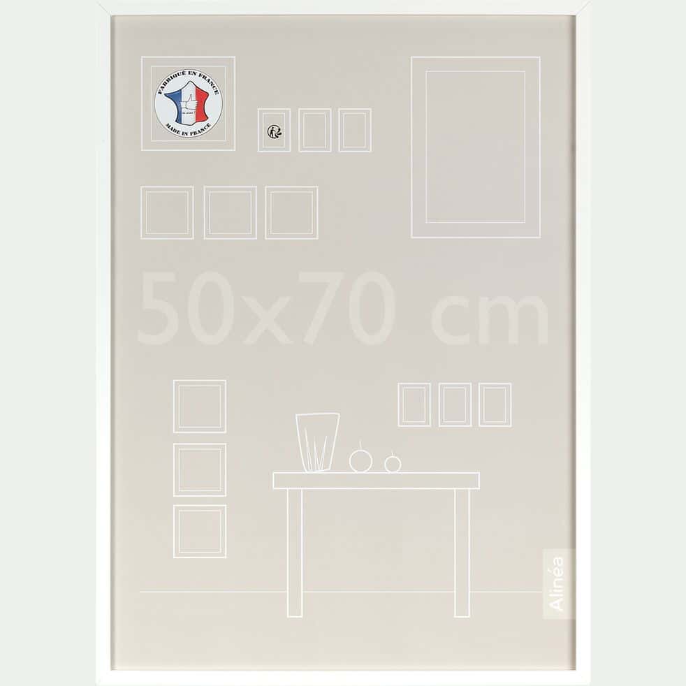 Cadre photo en bois 50x70cm - blanc - PAHA - alinea