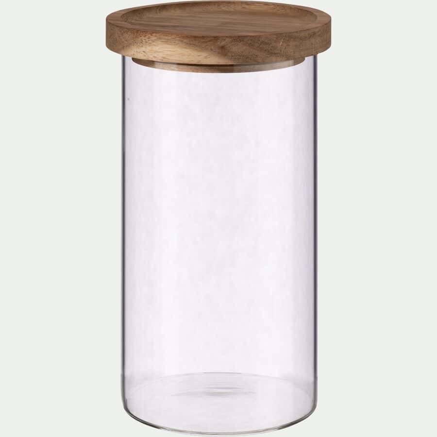 Lot de 3 boites de conservation en verre avec couvercle en verre  rectangulaire 1,6l Couleur transparent Pyrex