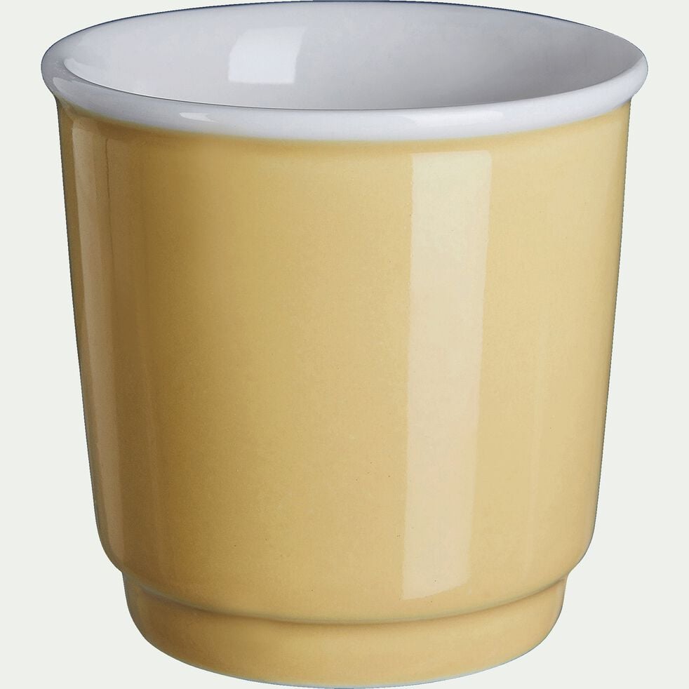 Tasses à expresso - jaune argan 9cl-Cafi