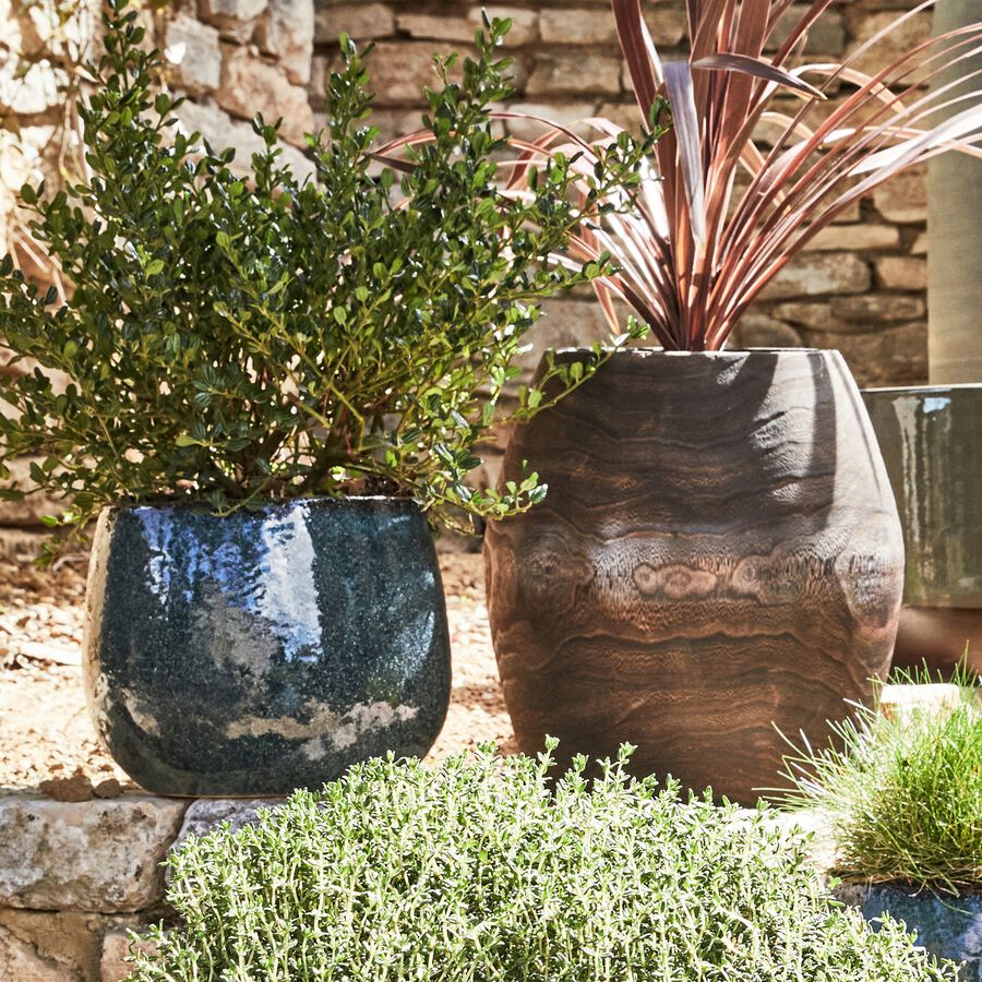 Vases extérieur modernes pour meubles de jardin