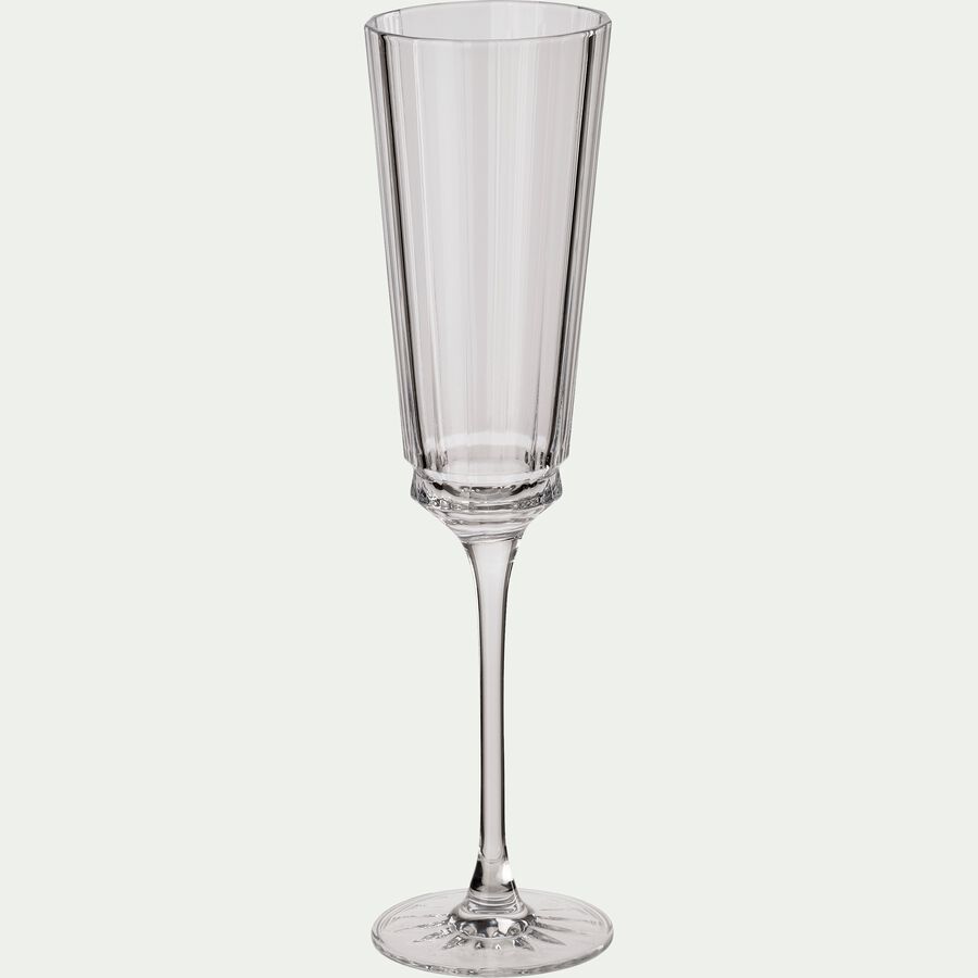 Flûte à champagne en cristallin 17cl-MACASSAR