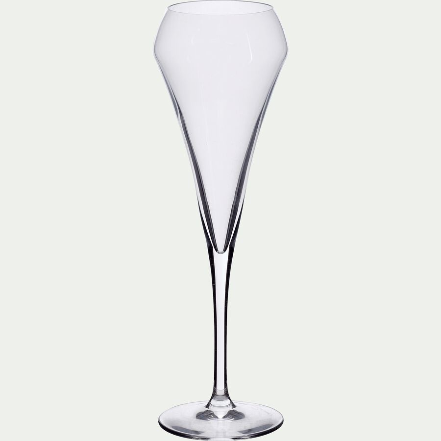 Flûte à champagne en kwarx - transparent 20cl-OPEN UP