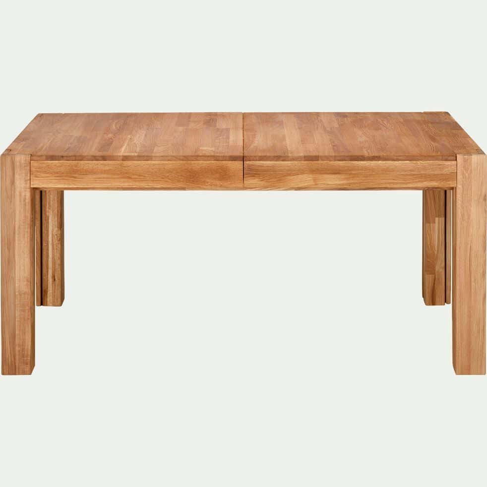Table bois massif extensible 12 personnes conçu en chêne massif ONAY