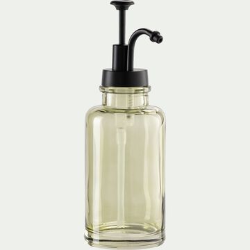 Distributeur de savon en verre - vert garrigue-MIMOSA