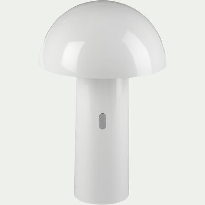 Lampe d'extérieur tactile led D16,50xH25,50cm - blanc-ENOKI