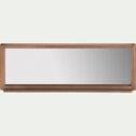 Miroir rectangulaire de salle de bain en pin L120cm - naturel-CRUZ