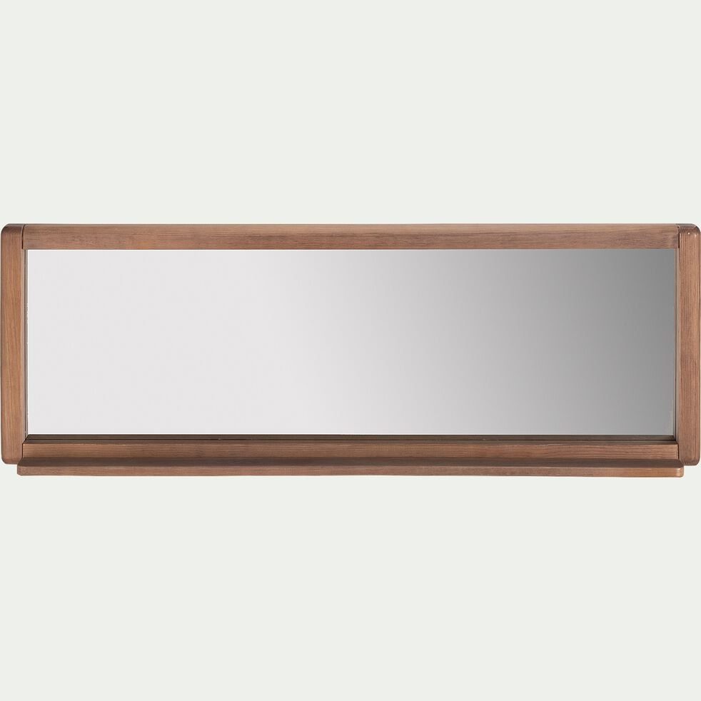 Miroir rectangulaire de salle de bain en pin - L120cm-CRUZ