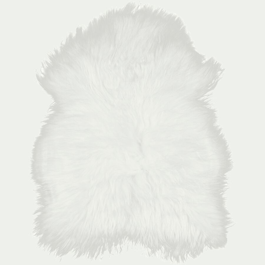 Tapis imitation fourrure - blanc 60x90cm-BUNDCHEN