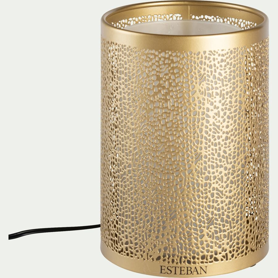 Diffuseur de parfum électrique en métal doré - 100ml-BRUME