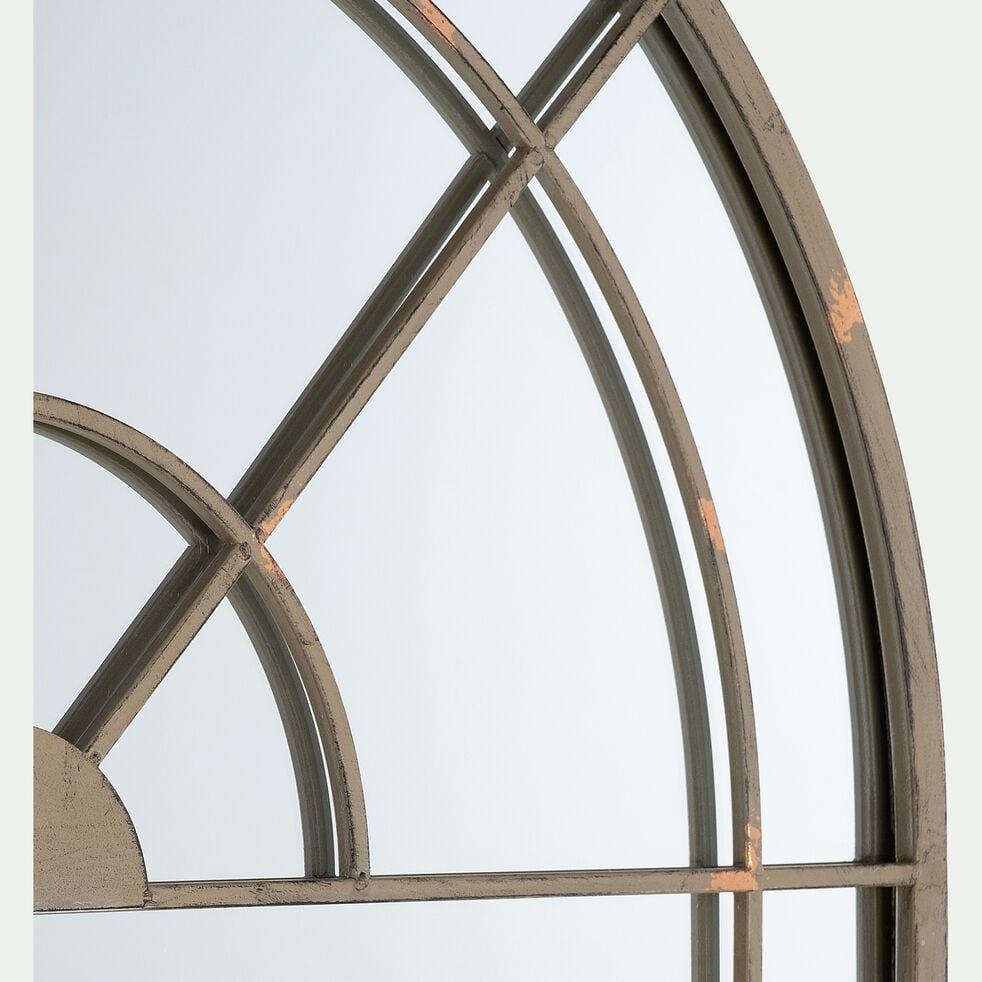 Miroir avec cadre en fer - cuivre L90xH155cm-VALA