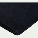 Lot de 2 serviettes invités en coton peigné - Gris calabrun 30x50cm-Azur