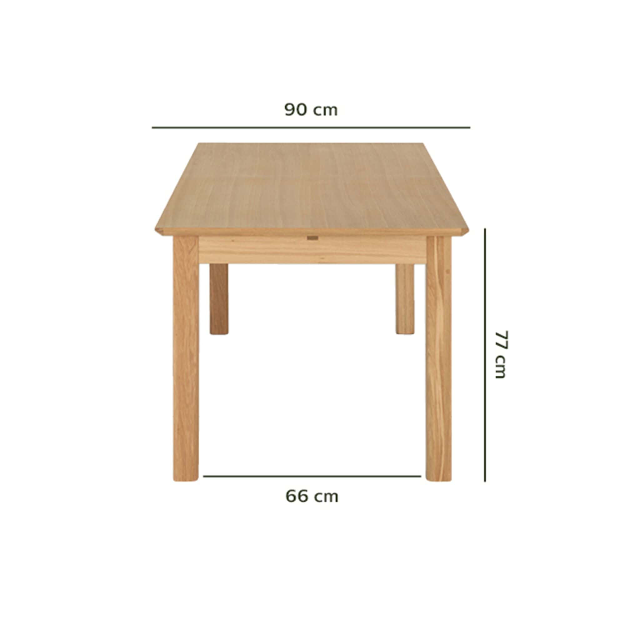 Table de repas extensible en bois - naturel (6 à 12 places)-AGOSTA
