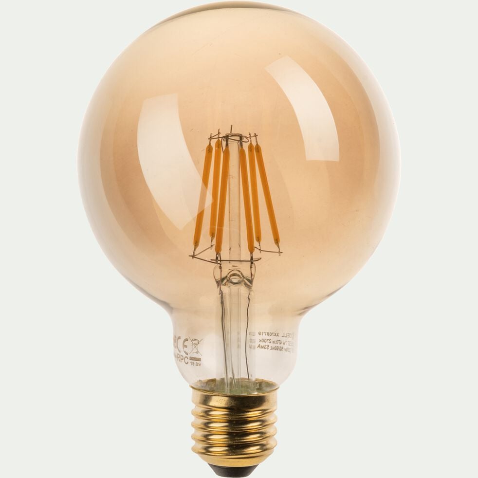 Ampoule LED déco à filament standard lumière chaude - G9 3,3W D2cm ambre-STANDARD