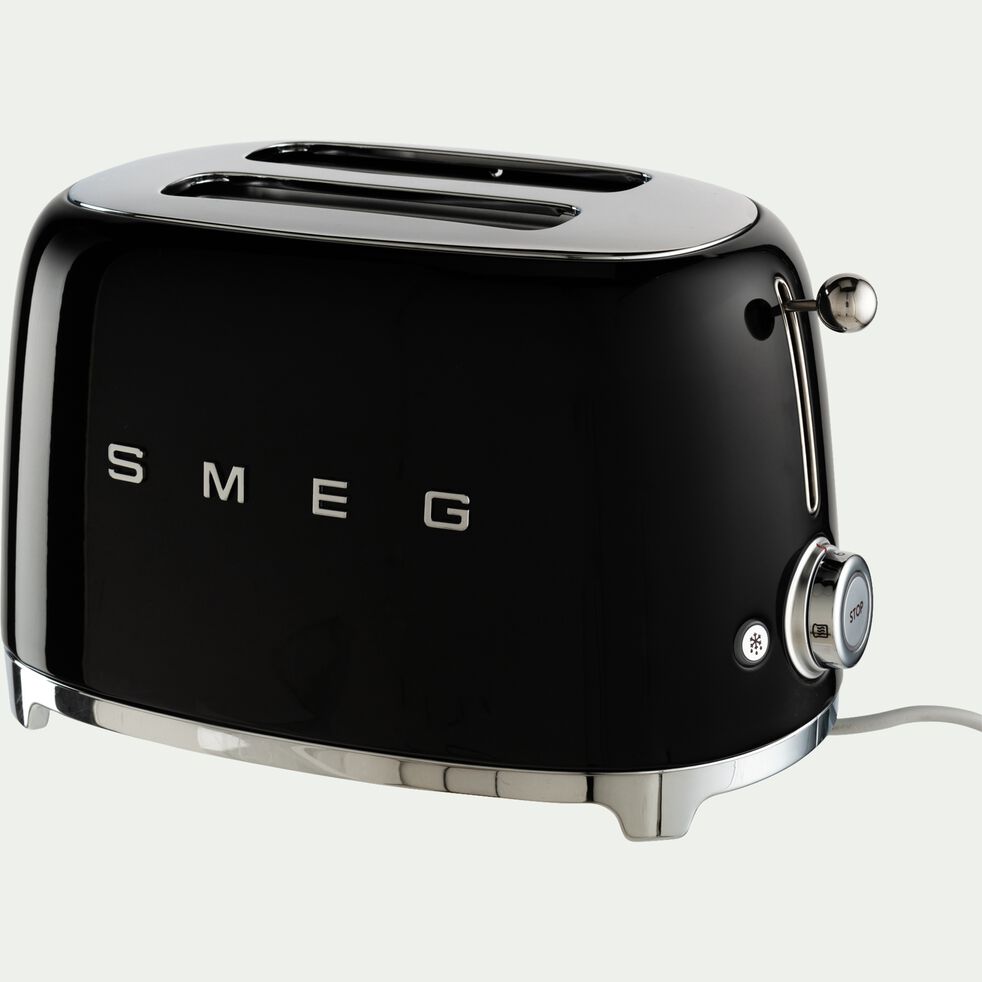 Toaster SMEG 2 tranches en acier - noir-SMEG
