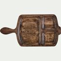 Planche de présentation en bois de manguier - marron 38X20,5cm-LUCU