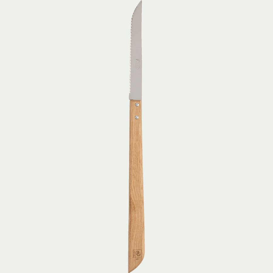 Couteau barbecue en bois de chêne-BARBECUE