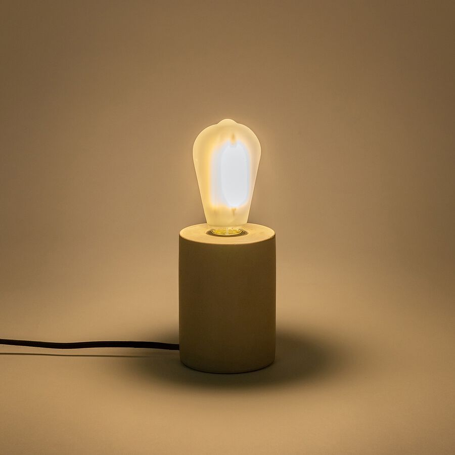 Ampoule LED à filament poire culot E27 - blanc chaud-STANDARD