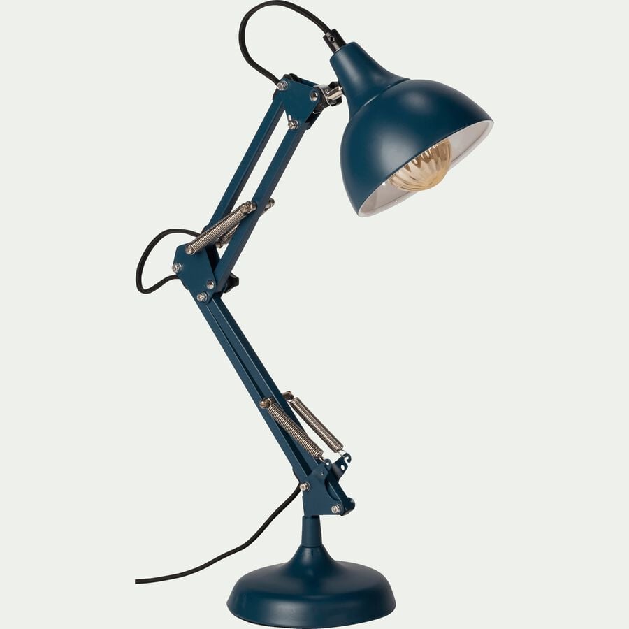 Lampe en métal - bleu figuerolles H55x12cm-XXL