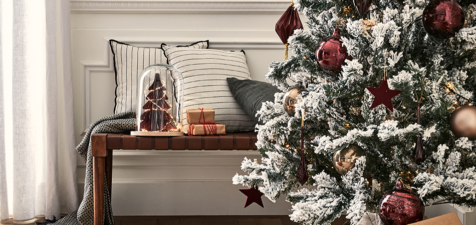 décoration salon pour noël