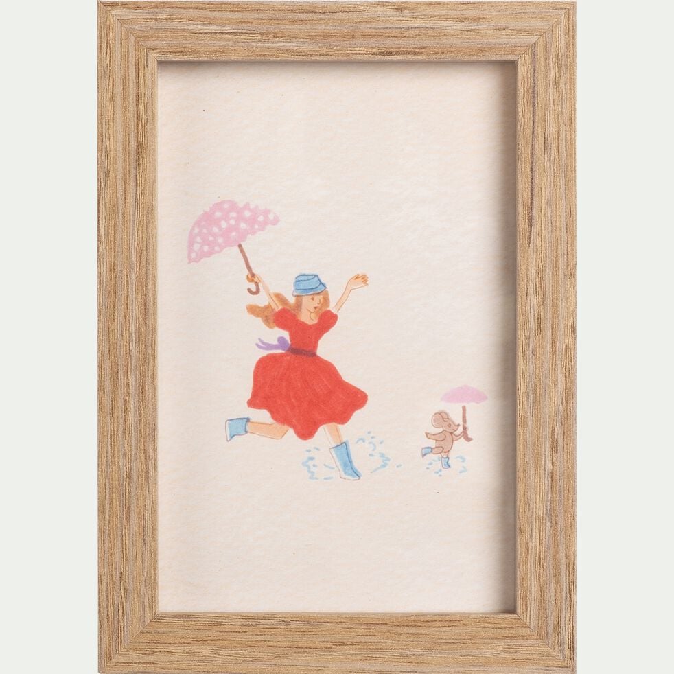 Illustration encadrée