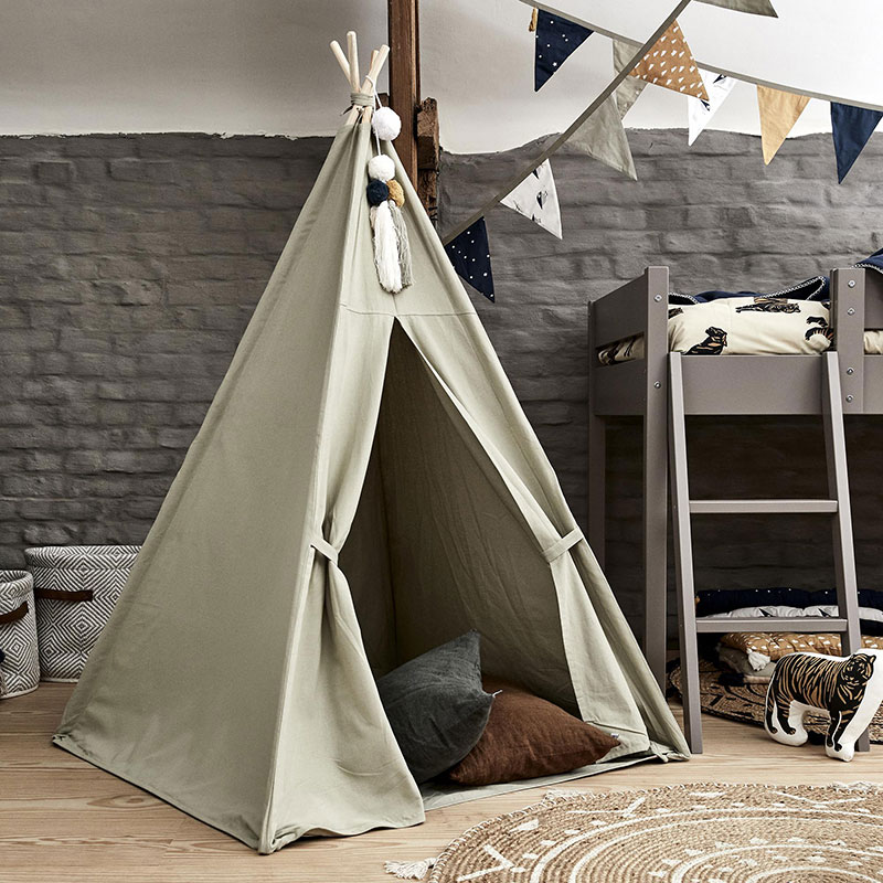alinea idees déco, tipi pour chambre d'enfant