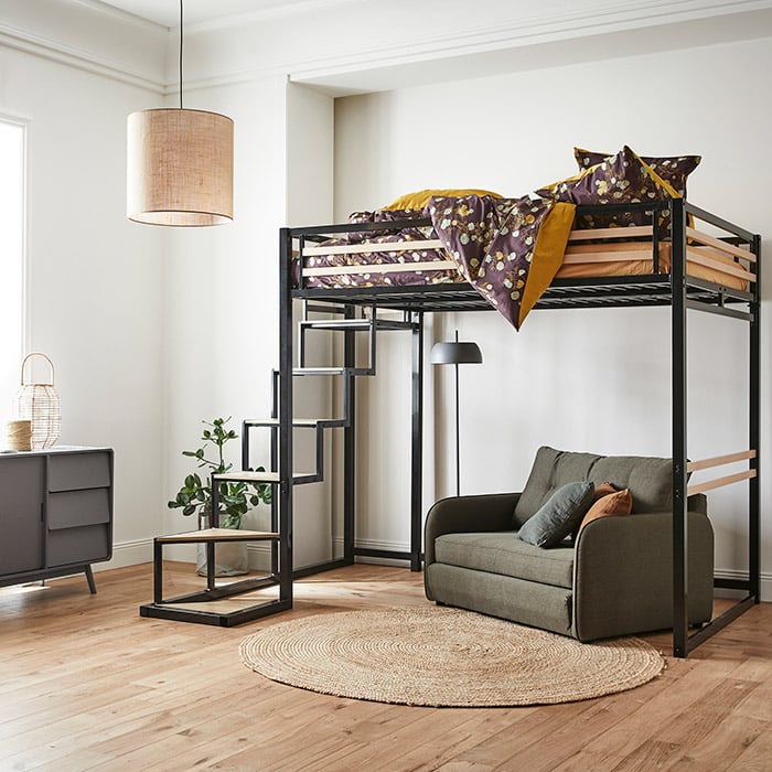 alinea idees déco, bien aménager sa petite chambre d'adulte