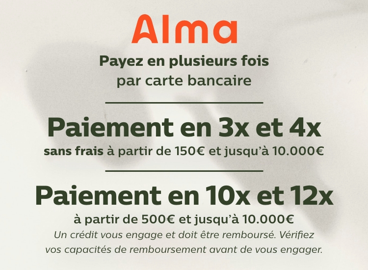 alinea paiement en plusieurs fois