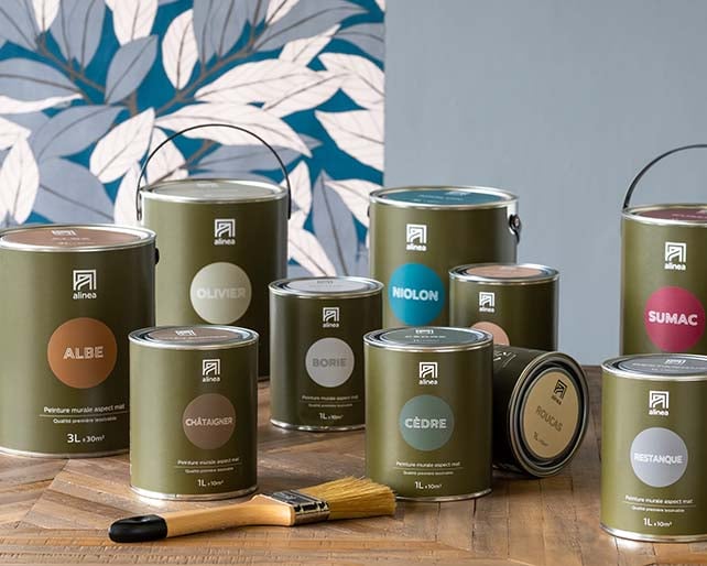 peintures et papiers peints alinea