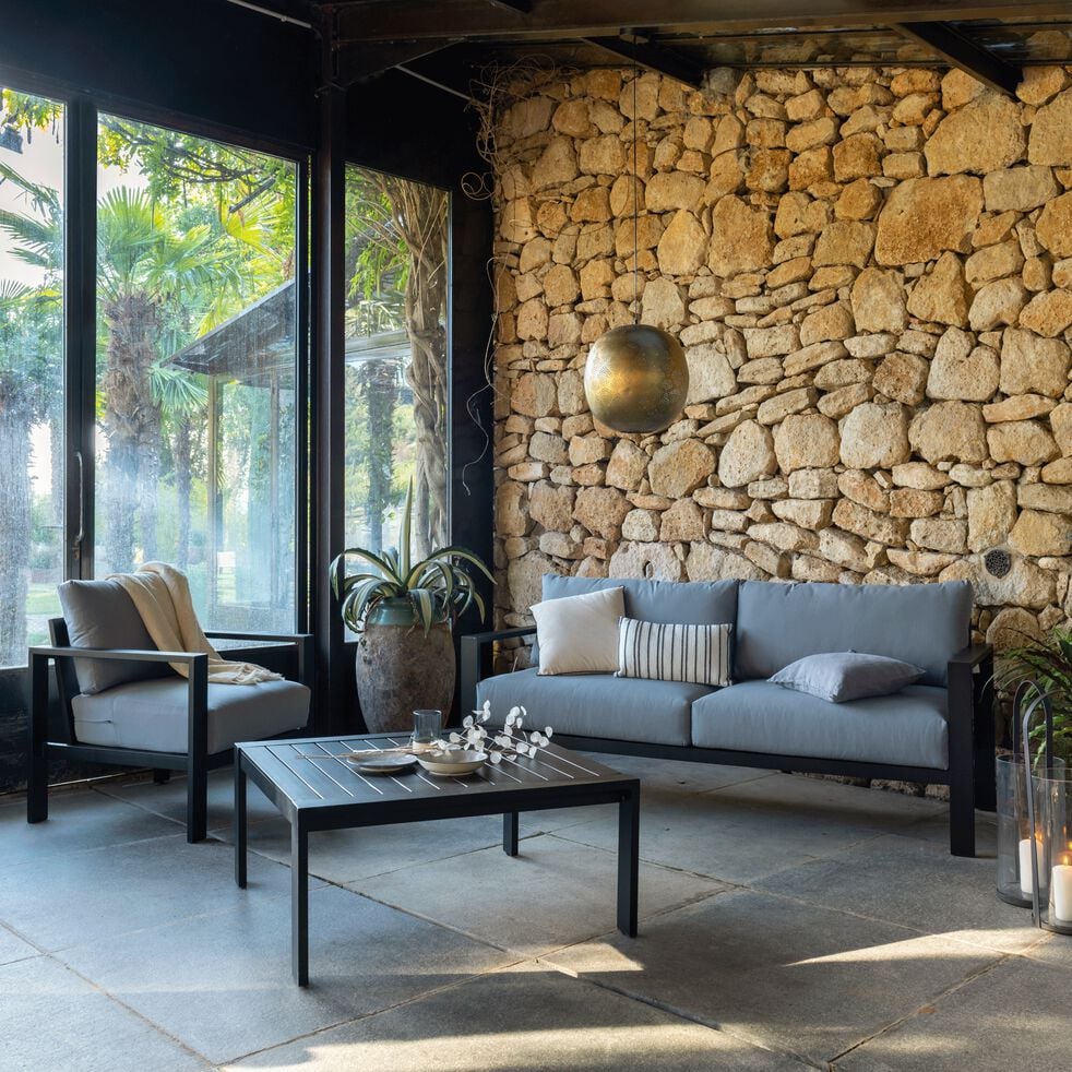 salon de jardin métal