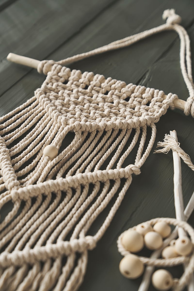 Atelier & DIY macramé mural alinea Cabries