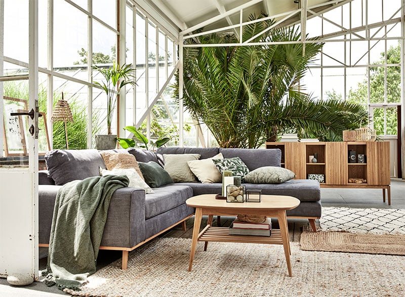 journal alinea idees déco - Aménager un salon de style bohème