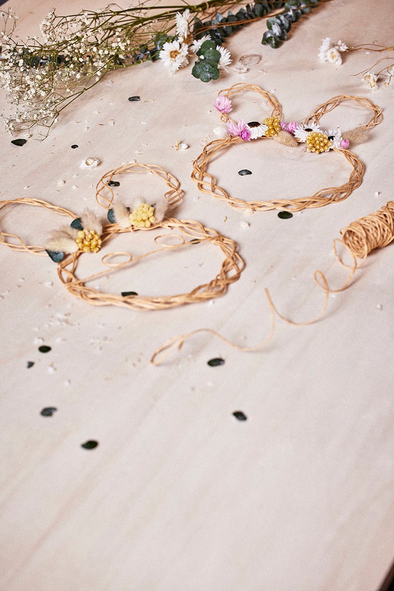 Atelier Couronne lapin de pâques