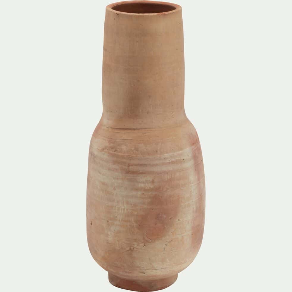 vase décoratif en terre cuite