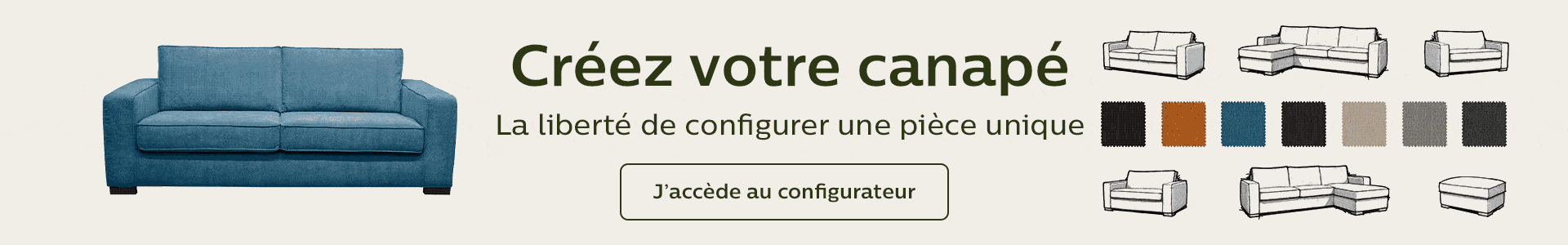 configurateur de canapé california - alinea.com