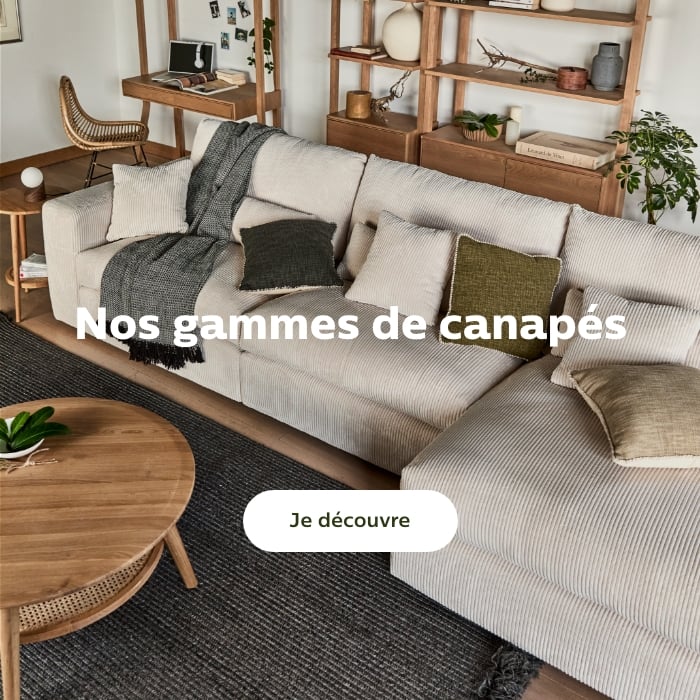 alinea gammes de canapés