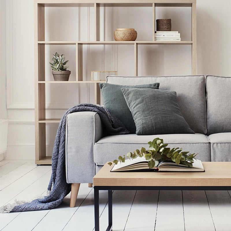 alinea idees déco, plaits pour décorer votre canapé