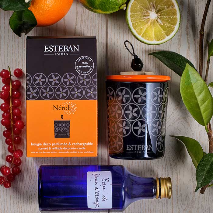 NEROLI. Gamme de senteurs de la marque Esteban. alinea