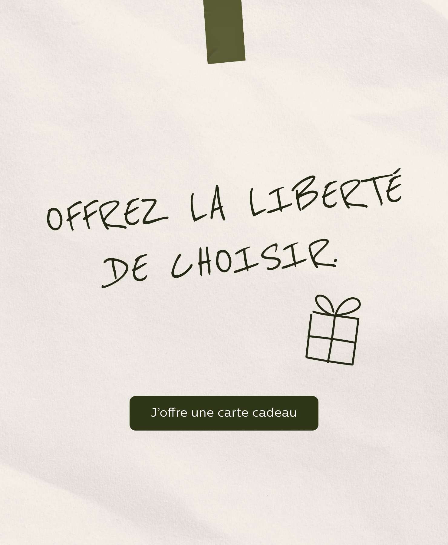 la carte cadeau alinea