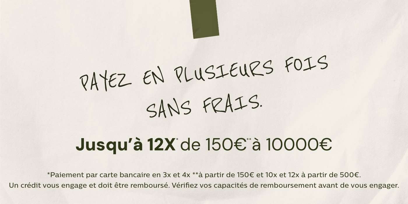 alinea paiement en plusieurs fois