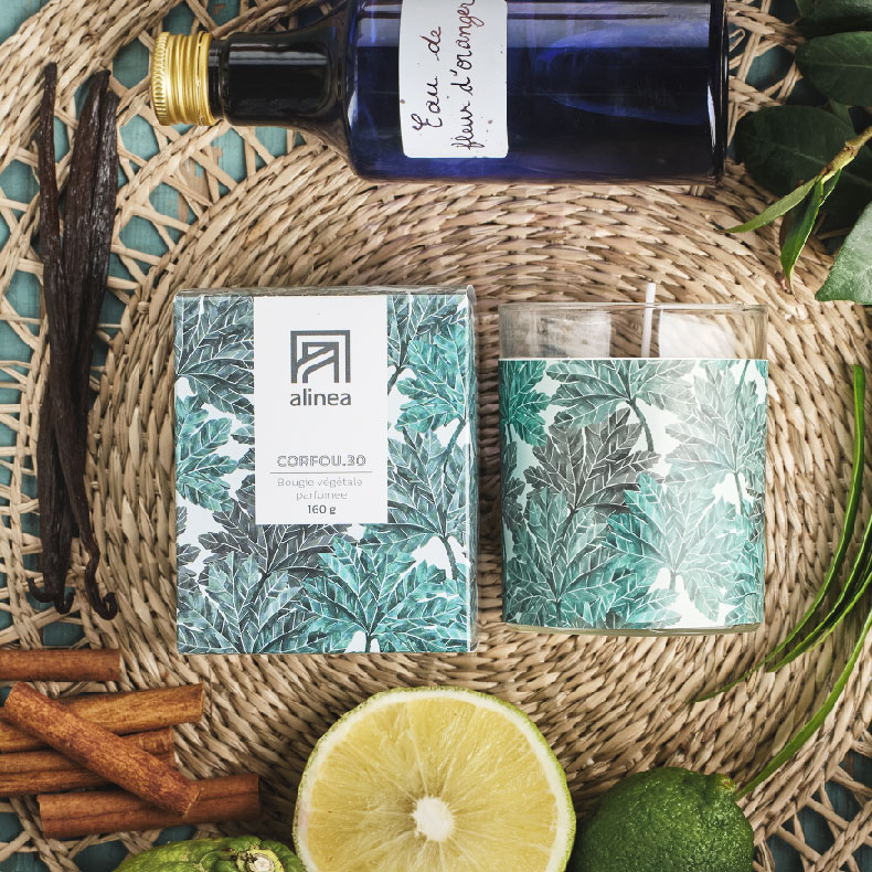 Corfou, senteurs et bougies parfumées made in “Sud”, à partir de 15€
