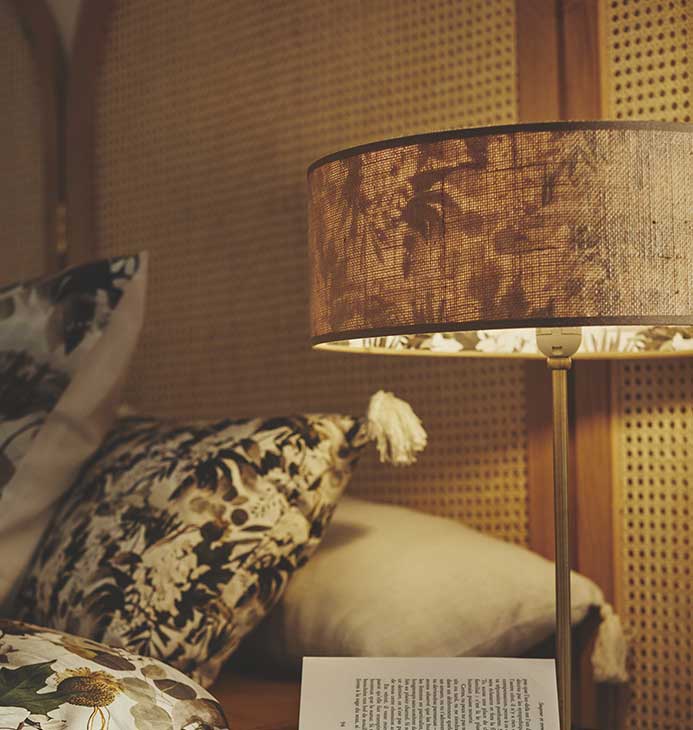 libeccio abat-jour en jute - naturel d40cm, alinea x Maison Baluchon