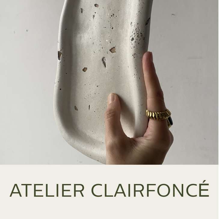 Découvrez des artisans, artistes et jeunes marques engagés de votre région le temps d’un marché éphémère dédié à la création française chez alinea.