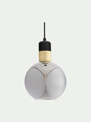 suspension électrifiée en verre fumé
