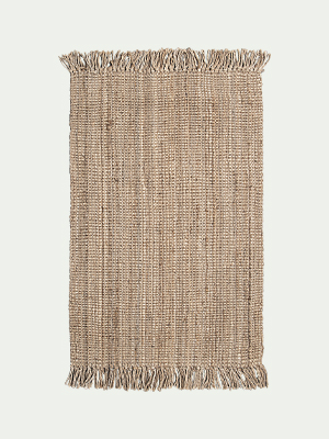 tapis d'intérieur en jute