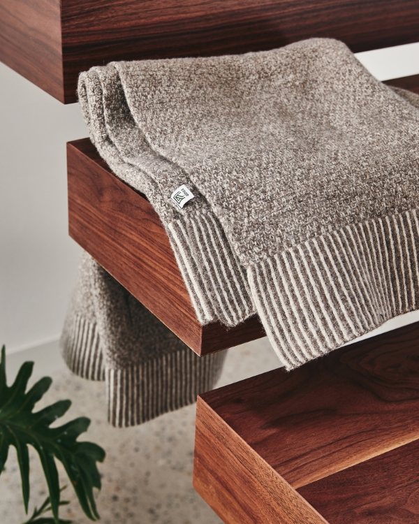 plaid en laine - 35 ans alinea