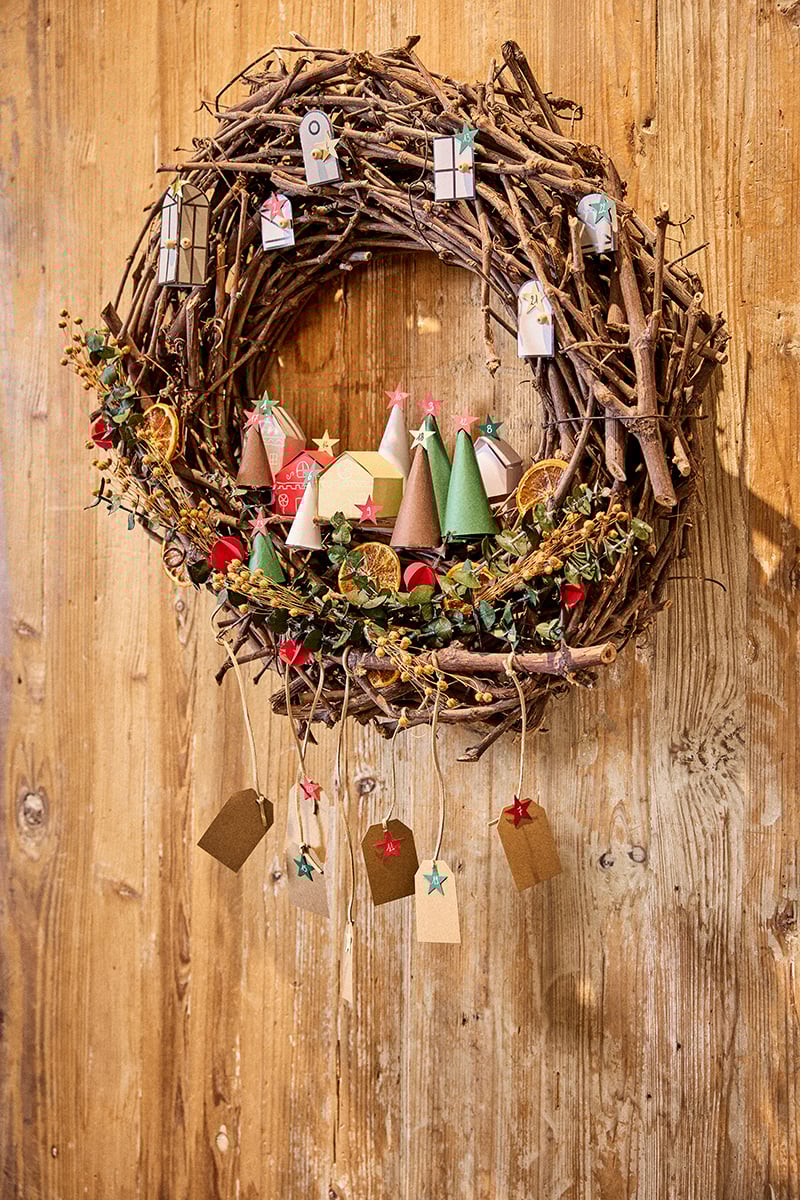 Atelier Calendrier de l'avent en couronne alinea