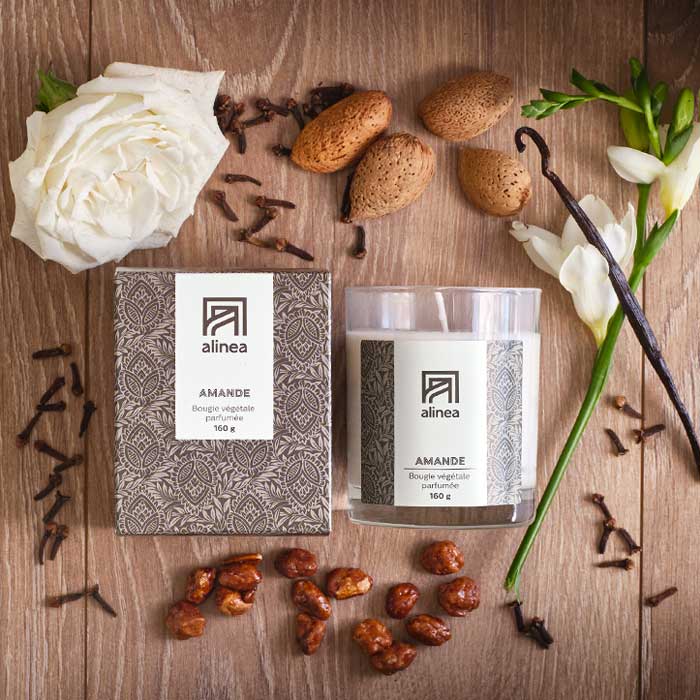 AMANDE. Gamme de senteurs fabriquée, ici en Provence. alinea
