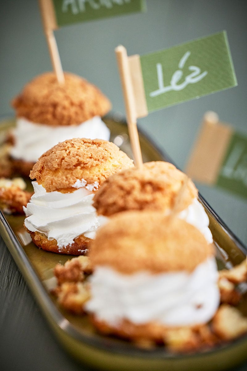 Atelier choux craquelin alinea